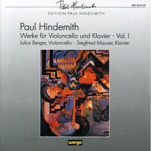 Paul Hindemith - Oeuvres Pour Violoncelle Et Piano Vo  CD